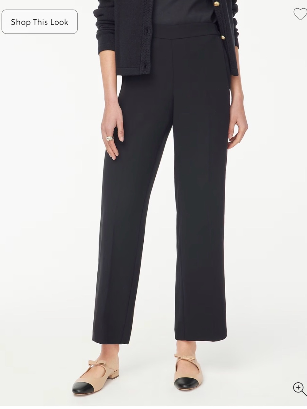 J. Crew Jamie Wide-Leg Pant 4P